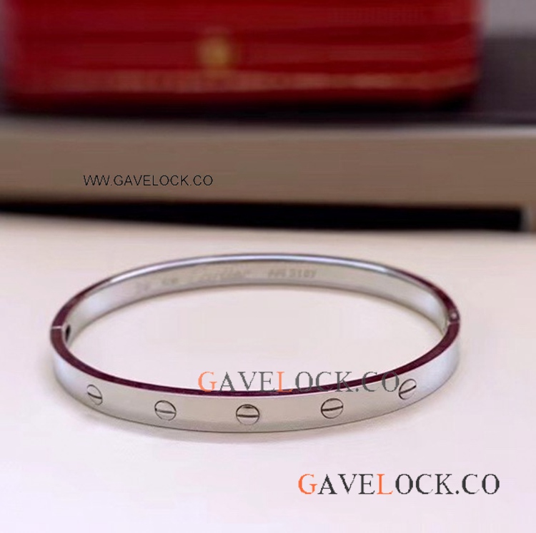 Classic Cartier Love Silver Bracelet - Easy Lock